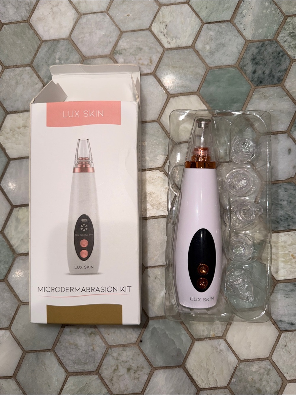 New in box! Never used. LUX SKIN MICRODERMABRASION KIT